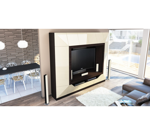 Стенка для гостиной Призма МН-023-01 от Мебель-Неман