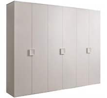 Шестистворчатый шкаф для одежды Diora ДШ2/6 (слоновая кость)